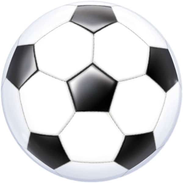 Giant Football Bubble Balloon - 56cm