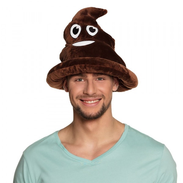Poo Emoji Sh*thead Novelty Hat