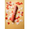 White & Red Hearts Compressed Air Confetti Cannon / Party Popper - 28cm