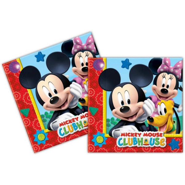 Disney's Mickey Mouse Complete Party Set - 54 x Decorations & Tableware
