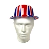 Union Jack British Plastic Bowler Hat - Choose Qty