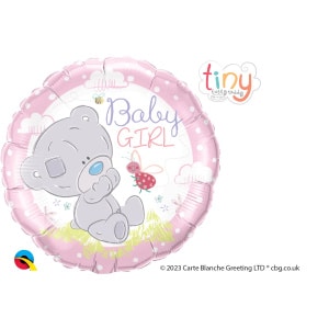 Tiny Tatty Teddy "Baby Girl" Foil Balloon - 46cm