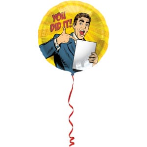 "You Did It!" Celebration Foil Balloon - 46cm