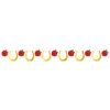 Metallic Horse Racing Shoes & Rosette Banner - 1.8m x 16cm