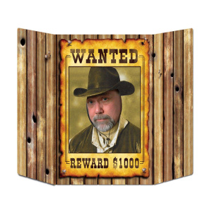 Wild West Wanted Poster Photo Prop - 93cm x 63cm