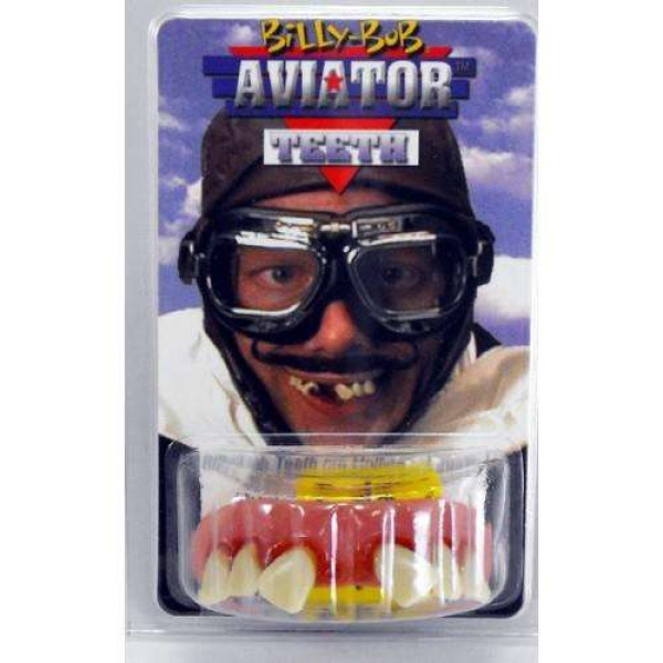 Billy Bob Aviator Funny Fake Teeth With Fixer