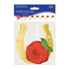 Metallic Horse Racing Shoes & Rosette Banner - 1.8m x 16cm
