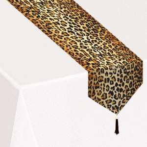Leopard Print Table Runner - 1.8m x 28cm