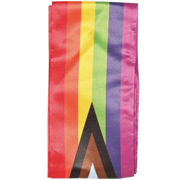 Pride Flag Satin Sash - 83cm x 10cm