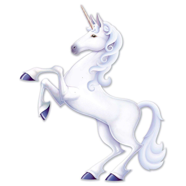 Jointed Unicorn Cutout Decoration - 1.4m