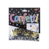 14g x Black & Gold Awards Night Stars & Swirls Table Confetti