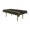 1920's Great Gatsby Black & Gold Tablecloth - 2.7m x 1.4m