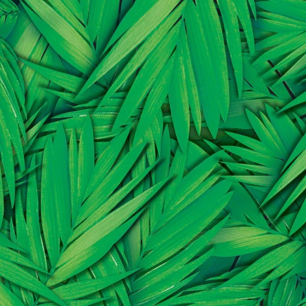 Tropical Palm Leaves Tablecloth - 2.7m x 1.4m
