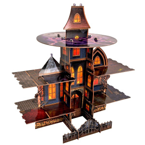 Halloween Haunted House Cupcake Stand - 43cm x 42cm