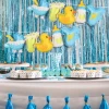 2 x Cute Baby Boy Blue Foil Balloon Banner - 1.5m x 24cm