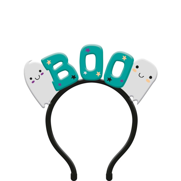 Cartoon Ghosts "Boo" Halloween Headband