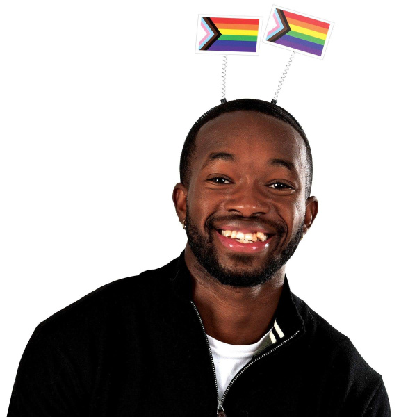Rainbow Pride Flag Headband Boppers