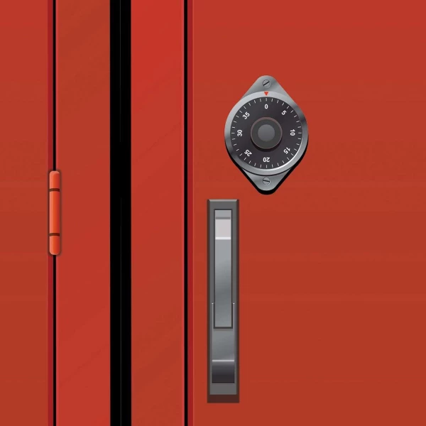 90's School Lockers Backdrop - 9.1m x 1.2m