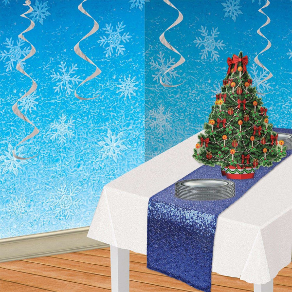 3D Christmas Tree Table Decoration - 30cm