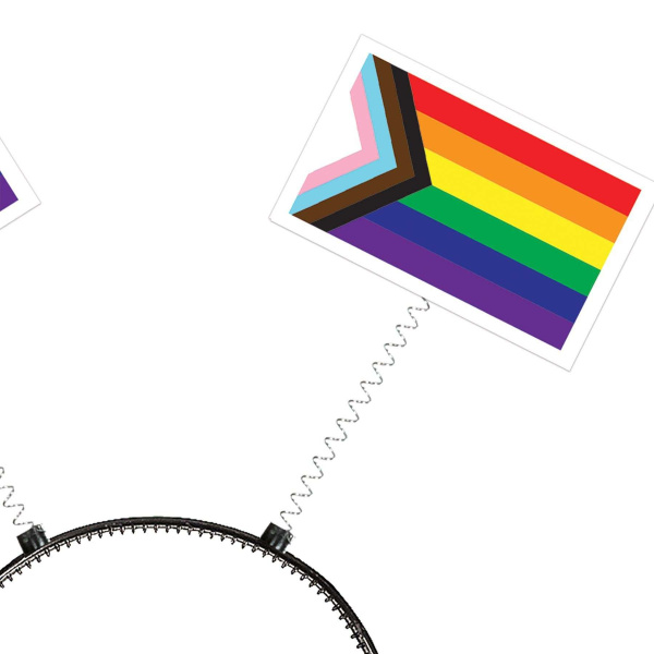 Rainbow Pride Flag Headband Boppers