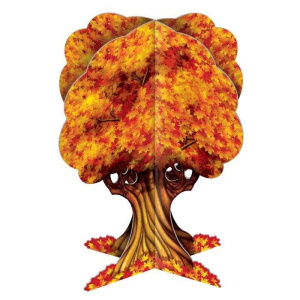 3D Autumn Tree Table Decoration - 30cm