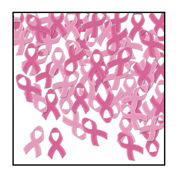 28g x Breast Cancer Awareness Pink Ribbon Table Confetti