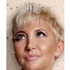 40th Birthday Silver & Rose Gold Tiara