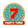 7th Birthday Colourful Cutout Sign - 50cm