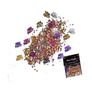 14g x Multicoloured "Hen Party" Table Confetti