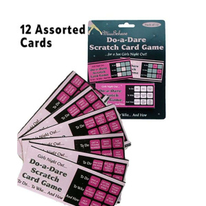Hen Party "Do-a-Dare" Scratch Card Party Game