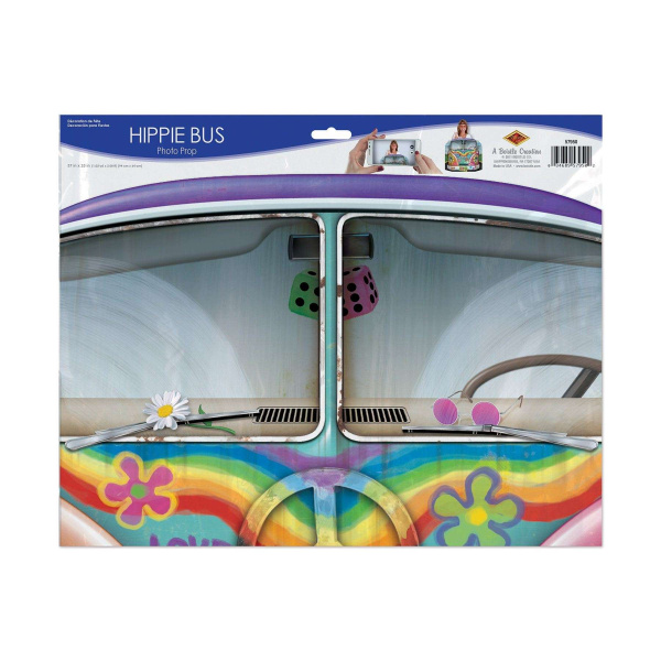 60's Hippie Campervan Photo Prop - 93cm x 63cm