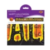 Metallic "Happy Halloween" Foil Banner - 1.5m x 19cm