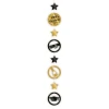 Graduation "Yes! You Did It!" Black & Gold Hanging Decoration - 1.2m