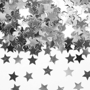 Silver Star Table Confetti - 14g