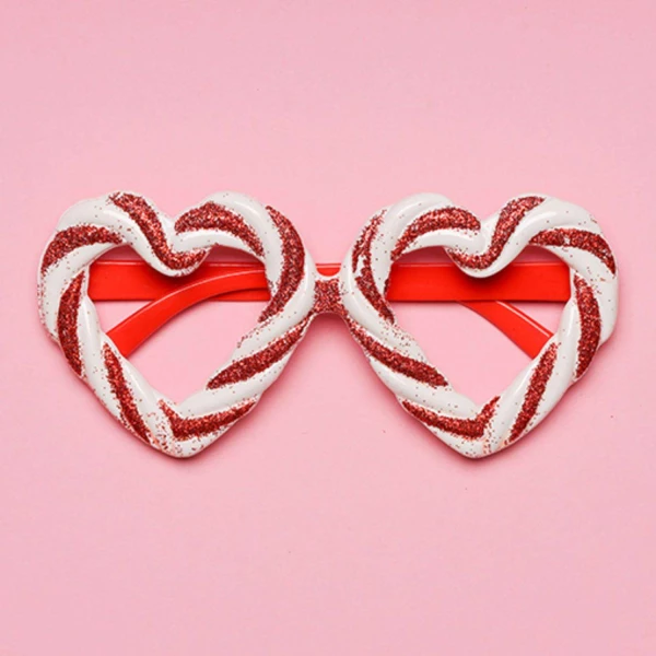 Christmas Candy Cane Party Glasses