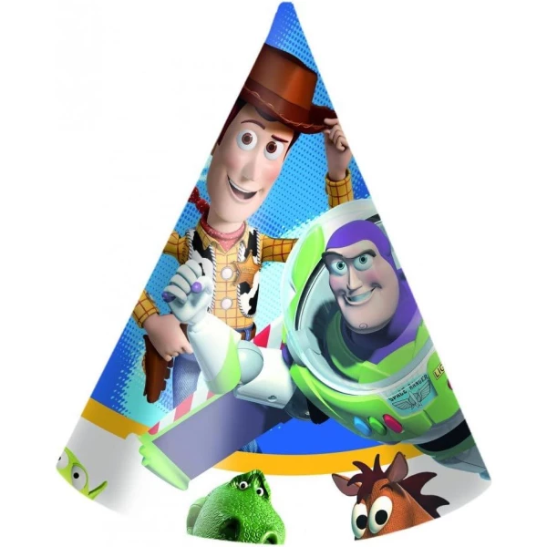 6 x Toy Story 3 Party Hats