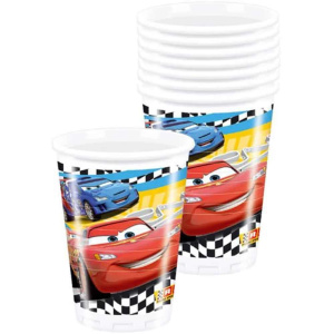 8 x Disney Cars Party Cups - 200ml