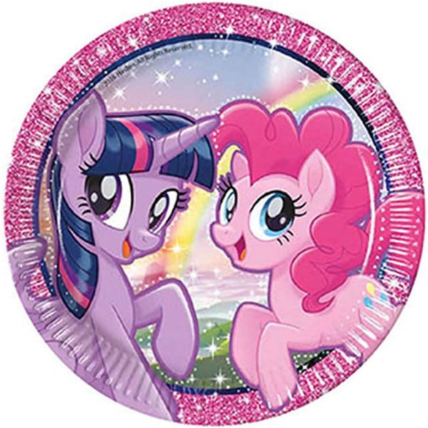 8 x Hasbro My Little Pony Party Plates - 23cm