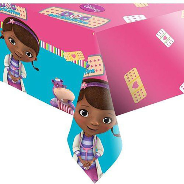 Disney Doc McStuffins Party Tablecloth - 1.8m x 1.2m