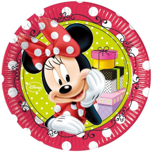 8 x Disney Minnie Mouse Plates - 23cm