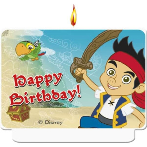 Disney Jake And The Neverland Pirates "Happy Birthday" Candle