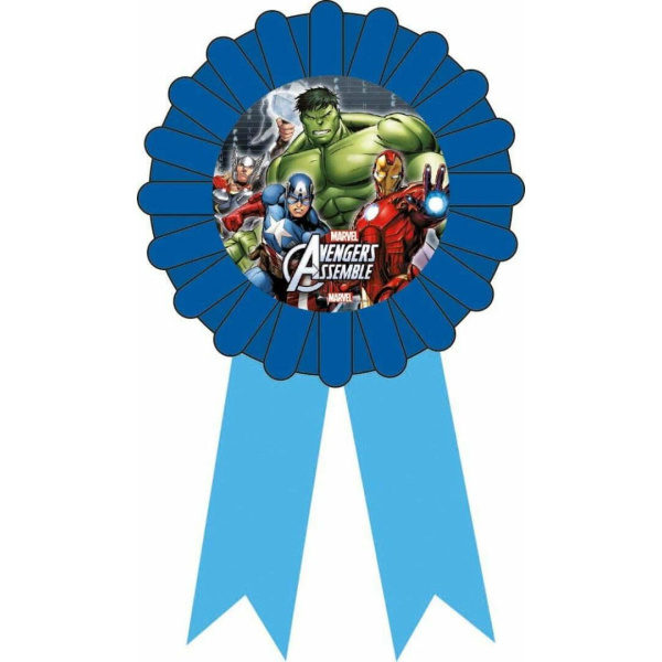 Marvel Avengers Assemble Rosette