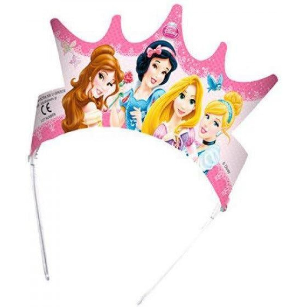 6 x Disney Princess Tiara Crowns