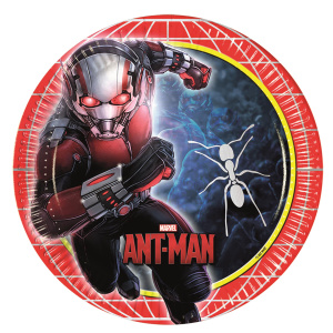 8 x Marvel Ant-Man Party Plates - 23cm