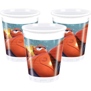 8 x Disney Big Hero 6 Party Cups - 200ml