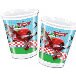 8 x Disney Planes Party Cups - 200ml