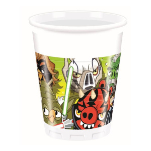 8 x Angry Birds Star Wars Party Cups - 200ml