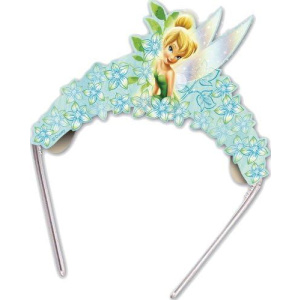 6 x Disney Tinkerbell Flower Tiara Crowns