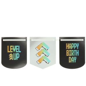 LEVEL UP GAMING FLAG BANNER 6MTR