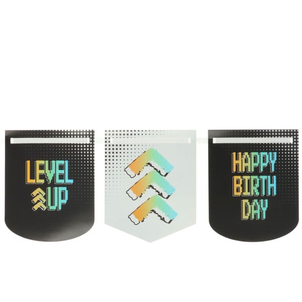LEVEL UP GAMING FLAG BANNER 6MTR